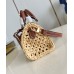 Louis Vuitton Nano Speedy Bag in Natural Raffia M83525
