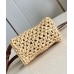 Louis Vuitton Nano Speedy Bag in Natural Raffia M83525