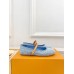 Louis Vuitton Romy Flat Ballerinas in Monogram Denim