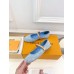 Louis Vuitton Romy Flat Ballerinas in Monogram Denim