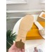 Louis Vuitton LV Capri Flat Slides in Beige Raffia