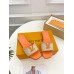 Louis Vuitton LV Capri Flat Slides in Natural Raffia