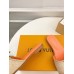 Louis Vuitton LV Capri Flat Slides in Natural Raffia