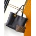 Louis Vuitton Low Key Cabas MM Bag in Black Leather M25341
