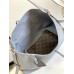 Louis Vuitton CarryAll Dark MM Bag in Grey Lambskin M12583