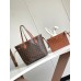Louis Vuitton Neverfull Inside Out MM Bag in Leather and Monogram M12061