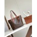 Louis Vuitton Neverfull Inside Out MM Bag in Leather and Monogram M12061