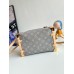 Louis Vuitton Side Trunk MM Bag in Grey Monogram Canvas M12428