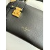 Louis Vuitton Side Trunk PM Bag in Black Leather M23817