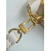 Louis Vuitton Side Trunk PM Bag in Chalk Leather M23915