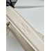 Louis Vuitton Side Trunk PM Bag in Chalk Leather M23915