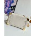 Louis Vuitton Side Trunk PM Bag in Chalk Leather M23915