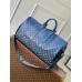 Louis Vuitton Keepall Bandouliere 55 Bag in Green Monogram Gradient Canvas M11558