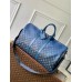Louis Vuitton Keepall Bandouliere 55 Bag in Green Monogram Gradient Canvas M11558
