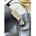 Louis Vuitton Montsouris PM Backpack in Black Lambskin M12587