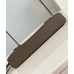 Louis Vuitton Takeoff Pouch in Mocha LV Aerogram Leather M11485