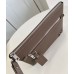 Louis Vuitton Takeoff Pouch in Mocha LV Aerogram Leather M11485
