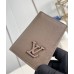Louis Vuitton Pocket Organizer in Mocha LV Aerogram Leather M11490