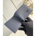 Louis Vuitton Multiple Wallet in Navy Blue LV Aerogram Leather M11531