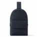 Louis Vuitton Pilot Slingbag in Navy Blue LV Aerogram Leather M11601