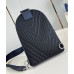 Louis Vuitton Pilot Slingbag in Navy Blue LV Aerogram Leather M11601