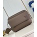 Louis Vuitton Fastline Messenger Bag in Mocha LV Aerogram Leather M11626