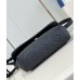 Louis Vuitton Pulse Wearable Bag in Black Monogram Shadow Leather