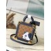Louis Vuitton Mini Square Trunk Dalmatien in Monogram Reverse Canvas