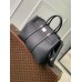 Louis Vuitton Georges Tote MM Bag in Black Leather M23153