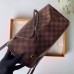 Louis Vuitton Neverfull MM Bag In Damier Ebene Canvas N41358