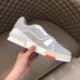 Louis Vuitton Men's LV Trainer Sneakers In White Leather