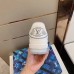Louis Vuitton Men's LV Trainer Sneakers In White Calfskin