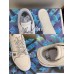 Louis Vuitton Men's LV Trainer Sneakers In White Calfskin