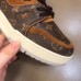 Louis Vuitton Men's LV Trainer Sneakers In Monogram Suede