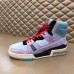 Louis Vuitton Men's LV Trainer High-top Sneakers In Purple Leather