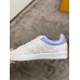 Louis Vuitton Men's Luxembourg Sneakers In White Monogram Leather