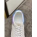 Louis Vuitton Men's Luxembourg Sneakers In White Monogram Leather