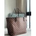 Louis Vuitton Neverfull MM Bag In Damier Ebene Canvas N41603