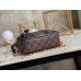 Louis Vuitton Valisette Souple BB Bag In Damier Ebene Canvas N50063