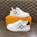 Louis Vuitton Men's Beverly Hills Sneakers In White Leather