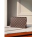 Louis Vuitton Croisette Chain Wallet In Damier Ebene Canvas N60288