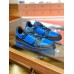 Louis Vuitton Men's LV Trainer Sneakers In Blue Monogram Leather