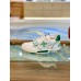 Louis Vuitton Men's LV Trainer Sneakers In White/Green Calfskin