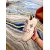 Louis Vuitton Men's LV Trainer Sneakers In White/Purple Calfskin