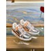 Louis Vuitton Men's LV Trainer Sneakers In Silver Metallic Calfskin