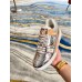 Louis Vuitton Men's LV Trainer Sneakers In Silver Metallic Calfskin