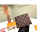 Louis Vuitton Slender Wallet In Damier Ebene Canvas N61208