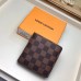 Louis Vuitton Marco Wallet In Damier Ebene Canvas N61675