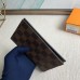 Louis Vuitton Passport Cover In Damier Graphite Canvas N64412