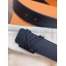 Louis Vuitton LV Initiales 35mm Belt In Taiga Leather M0001Q